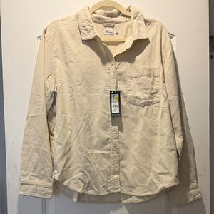 Alpine Design Cream Long-Sleeve women’s Shirt - Unbranded corduroy